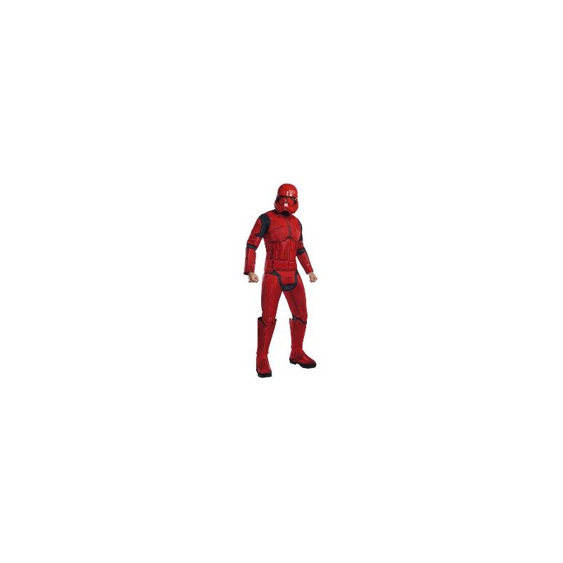 -DISFRAZ STORMTROOPER ROJO EP DELUXE ADULTO