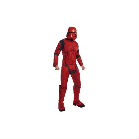 -DISFRAZ STORMTROOPER ROJO EP DELUXE ADULTO