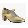 -ZAPATO FLAMENCO POLIPIEL HEBILLA ORO 36