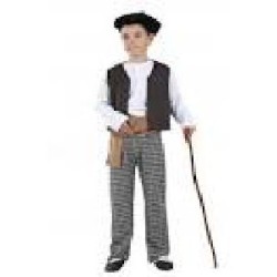 -DISFRAZ PAISANO CON BOINA 12 AÑOS