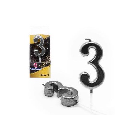 -VELA PLATA Nº 3