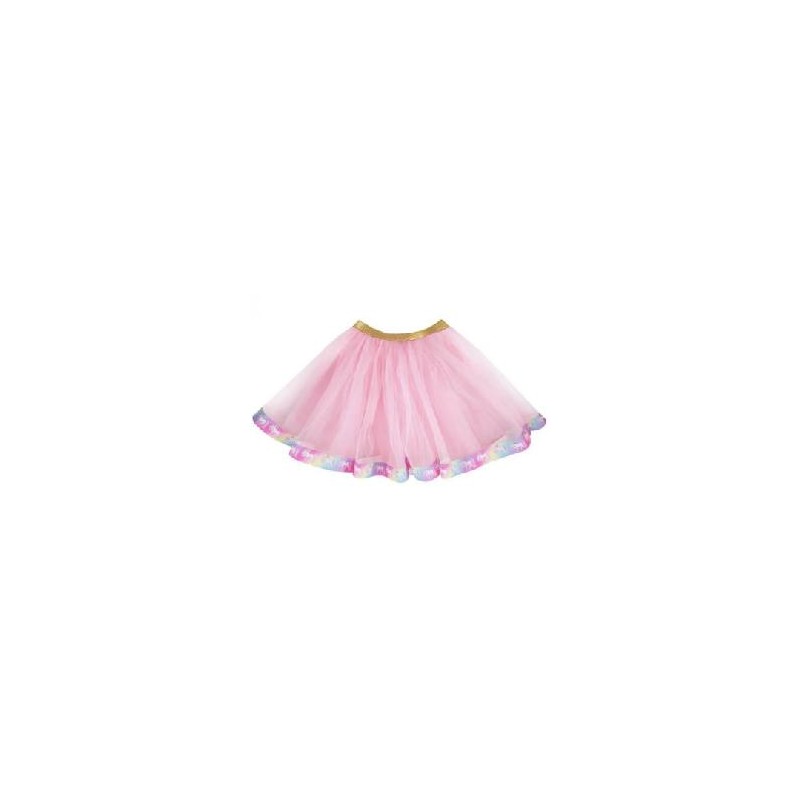 -TUTU INFANTIL ROSA UNICORNIO