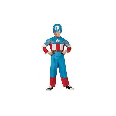 -DISFRAZ CAPITAN AMERICA PRESCHOOL 12-24M