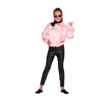 -CHAQUETA DE MUJER GREASE PINK T 7-9