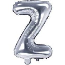 -GLOBO LETRA "Z" PLATA-ORO