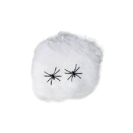 -BOLSA TELARAÑA BLANCA 40 GR.
