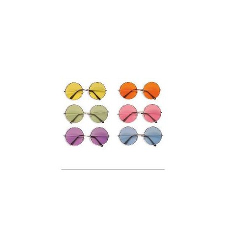 -GAFAS HIPPIE GRANDE COLORES SURTIDOS