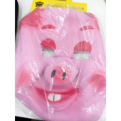 -CARETA CERDO FELIZ CON GOMA