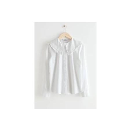 -CAMISA MOSQUETERO CON ENCAJE S