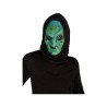 -MASCARA BRUJA VERDE CON TUNICA INFANTIL
