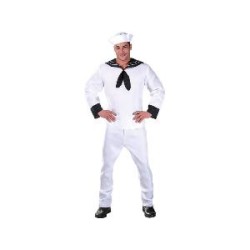 -DISFRAZ MARINERO BLANCO HOMBRE XL