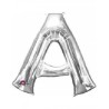 -GLOBO FOIL PLATA LETRA ´´A´´ 86 CM