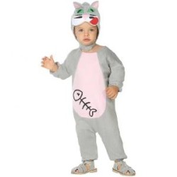 -DISFRAZ GATO 6-12 M