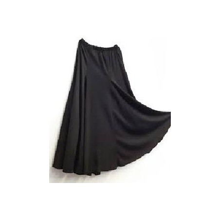 -FALDA BAILE GODETS NEGRA M