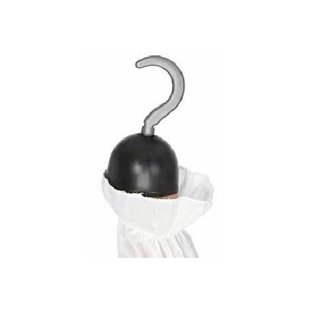 -GARFIO PIRATA NEGRO 35 CM