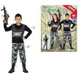 -DISFRAZ CHALECO SWAT 7-9