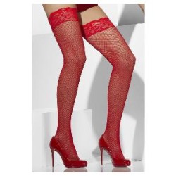 -MEDIAS DE REJILLA ROJAS