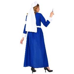-DISFRAZ ENFERMERA AZUL XL