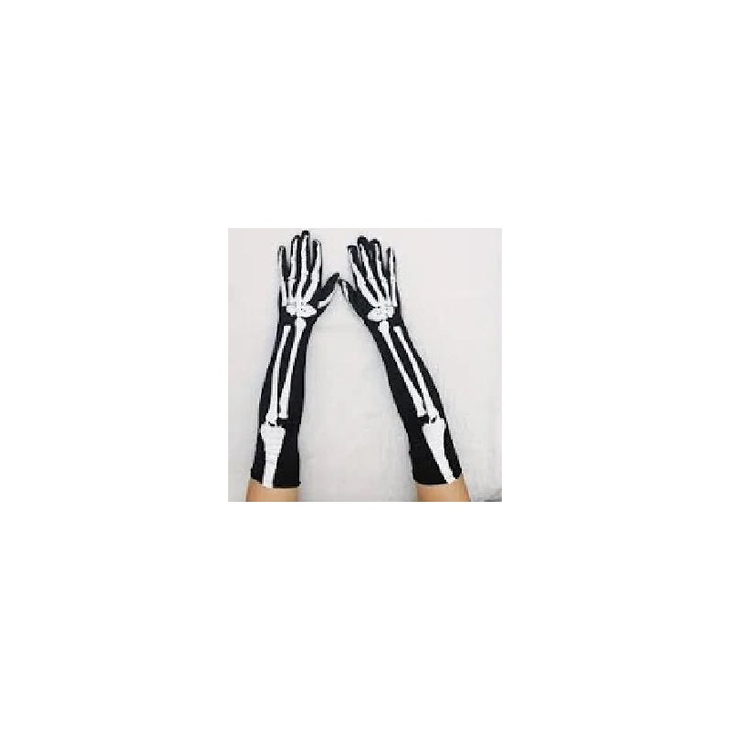 -GUANTE ESQUELETO LARGO