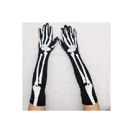 -GUANTE ESQUELETO LARGO