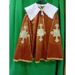 -CAPA TABARDO MOSQUETERO MARRON 3XL