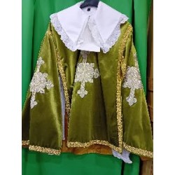 -CAPA TABARDO MOSQUETERO VERDE S