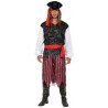 -DISFRAZ PIRATA HOMBRE DEL CARIBE 2XL