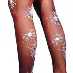 -PANTY NEGRO CON ARAÑA BLANCA