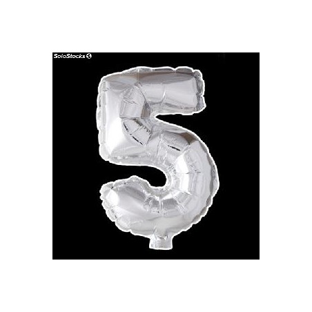 -GLOBO FOILPLATA Nº5