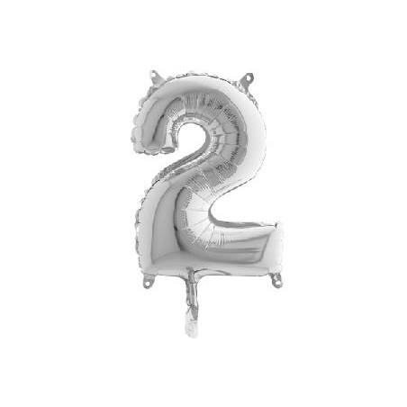 -GLOBO FOILPLATA Nº2