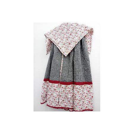 FALDA REGIONAL GRIS T-UNICA