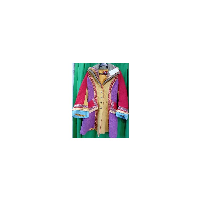 -ABRIGO DE PAÑO COLORES S