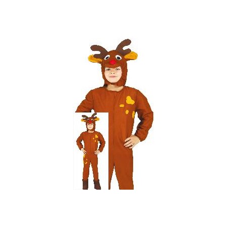 -DISFRAZ RENO INFANTIL 5-6 AÑOS