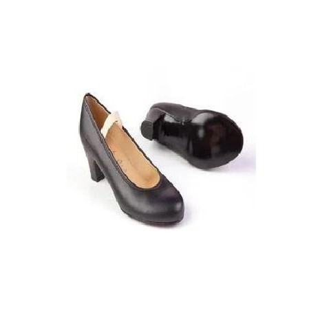 -ZAPATO FLAMENCO NEGRO GOMA 39
