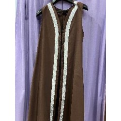 BRIAL MUJER MARRON ABIERTO T-XL