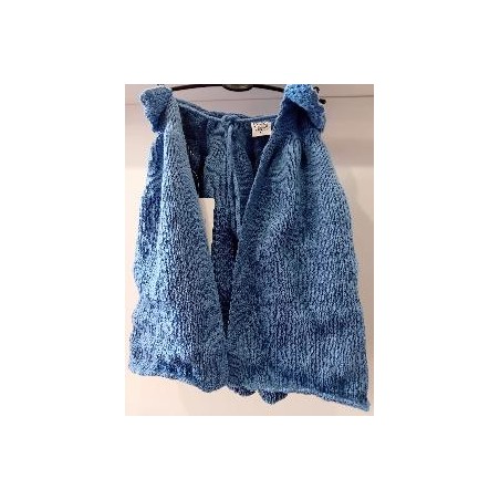 TOQUILLA CORTA NIÑA AZUL T-2A