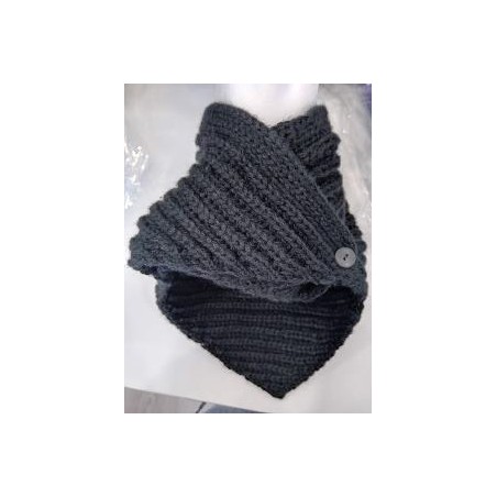 TOQUILLA CORTA NIÑA NEGRA T-2A