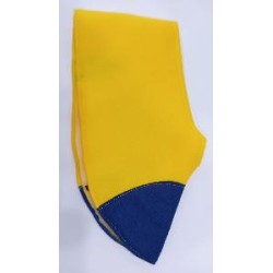 -CUBREBOTAS AMARILLAS PUNTA AZUL