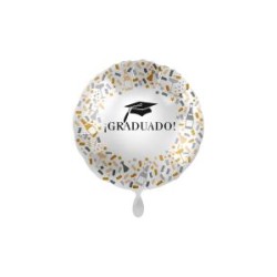 -GLOBO FOIL GRADUADO 43 CM