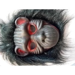 -MASCARA GORILA CON GOMA