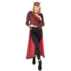 -DISFRAZ BRUJA ESCARLATA DELUXE M