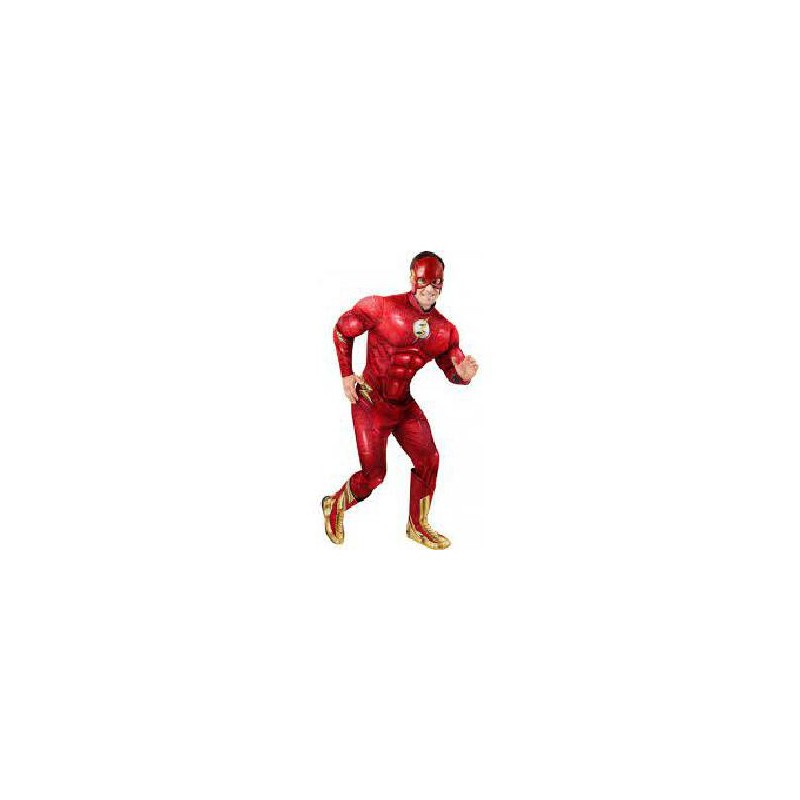 -DISFRAZ THE FLASH DELUXE ADULTO L