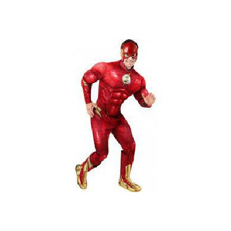 -DISFRAZ THE FLASH DELUXE ADULTO L