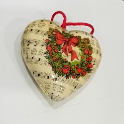 -ADORNO DE CORAZON NAVIDEÑO