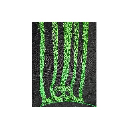 FLECO CUELLO ROMBO VERDE OLIVA