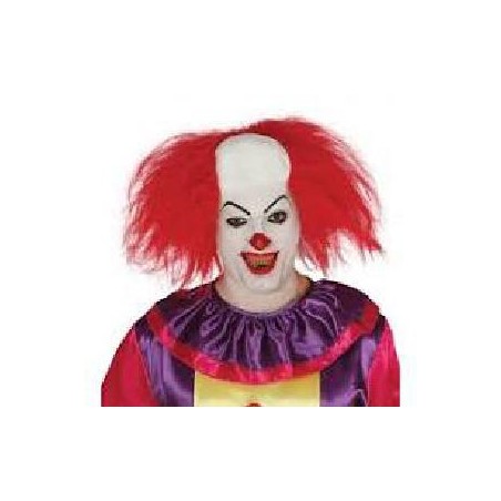 CALVA PAYASO CON PELO