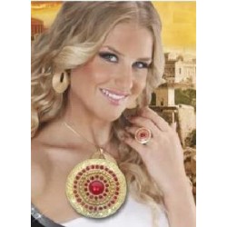 -ANILLO ROMANO EN ROJO