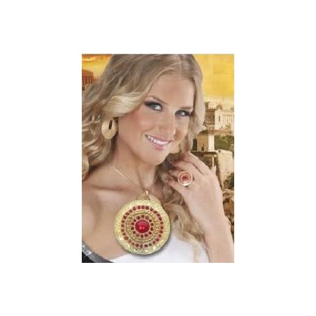 -ANILLO ROMANO EN ROJO