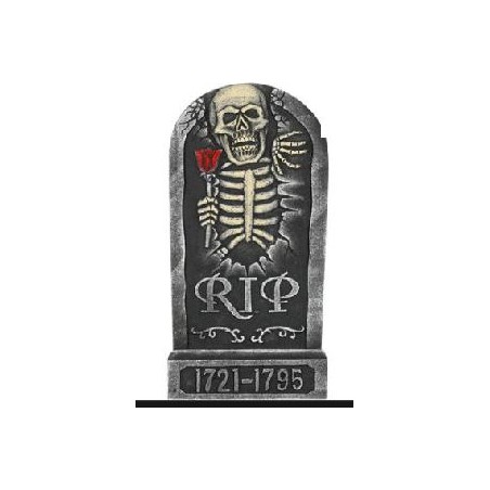 -LAPIDA CON ESQUELETO-OJOS COLORES- 60 CM