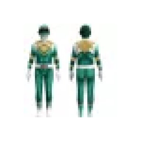 DISFRAZ POWER RANGER VERDE T 10-12